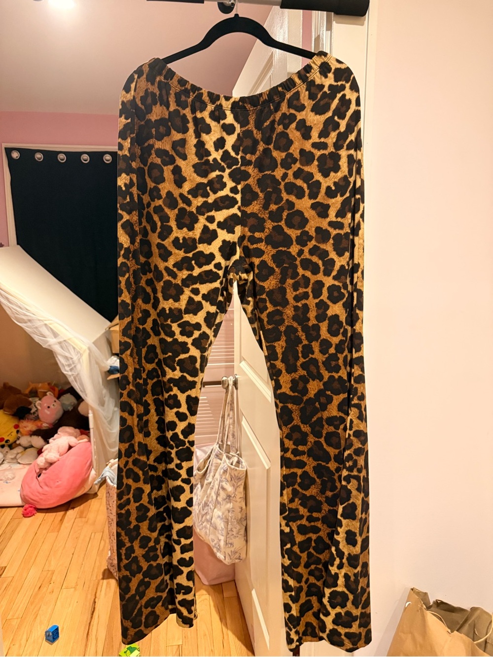 Fashion Nova Women's Leopard Print Leggings - Brown/Black